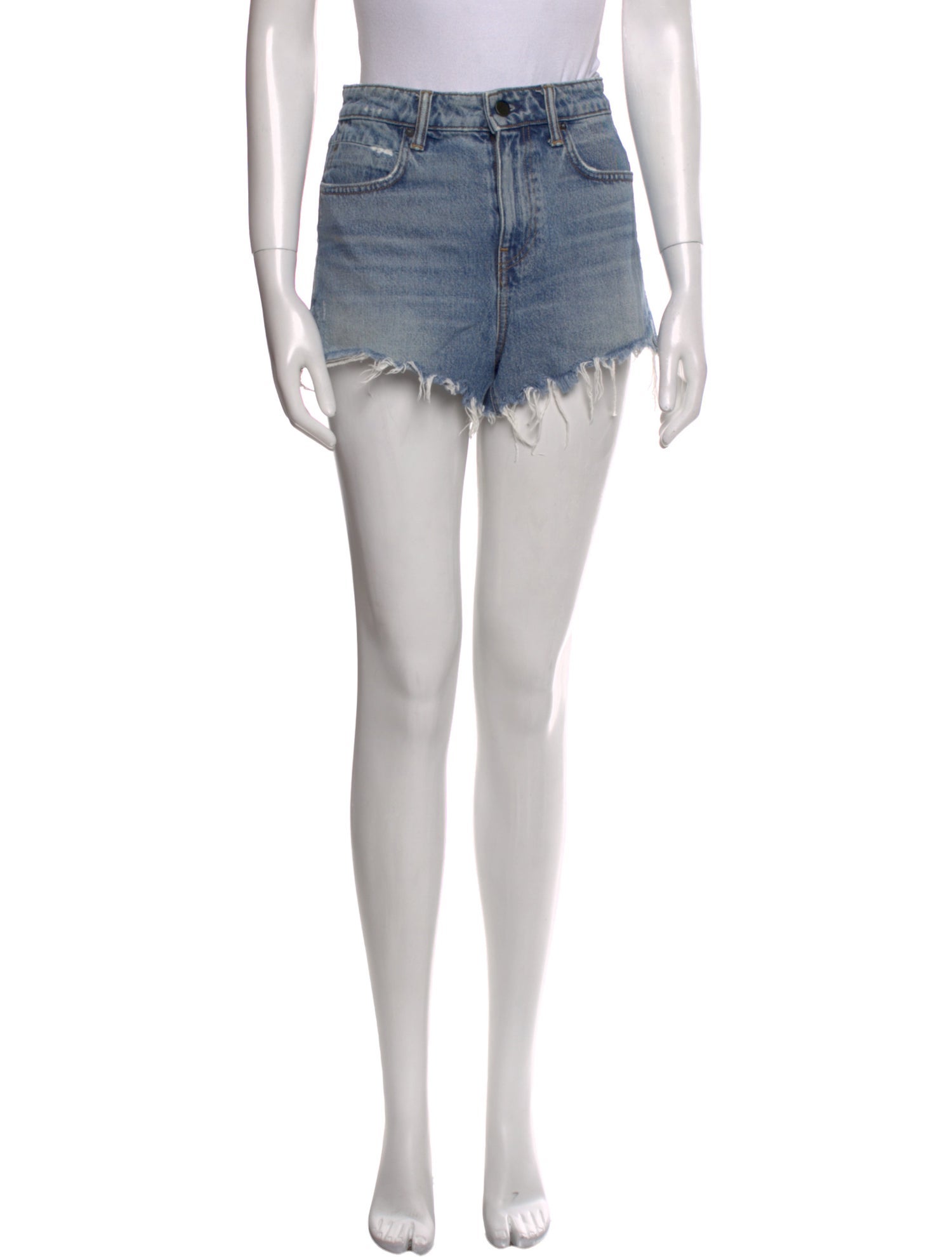 Denim x Alexander Wang Mini Shorts