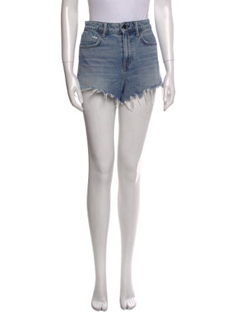 Denim x Alexander Wang Mini Shorts