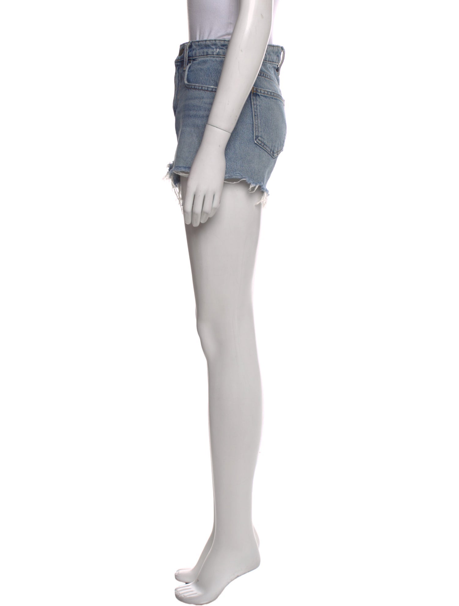 Denim x Alexander Wang Mini Shorts