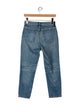 Denim x Alexander Wang Mid-Rise Straight Leg Jeans