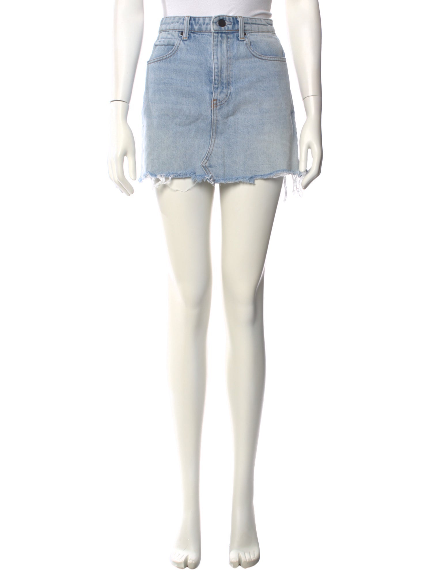 Denim x Alexander Wang Mini Shorts