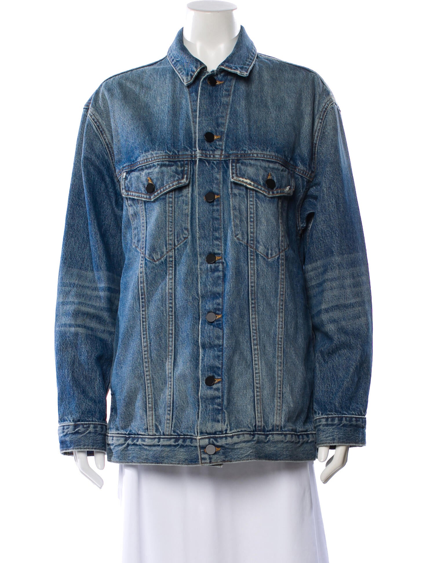 Denim x Alexander Wang Printed Denim Jacket