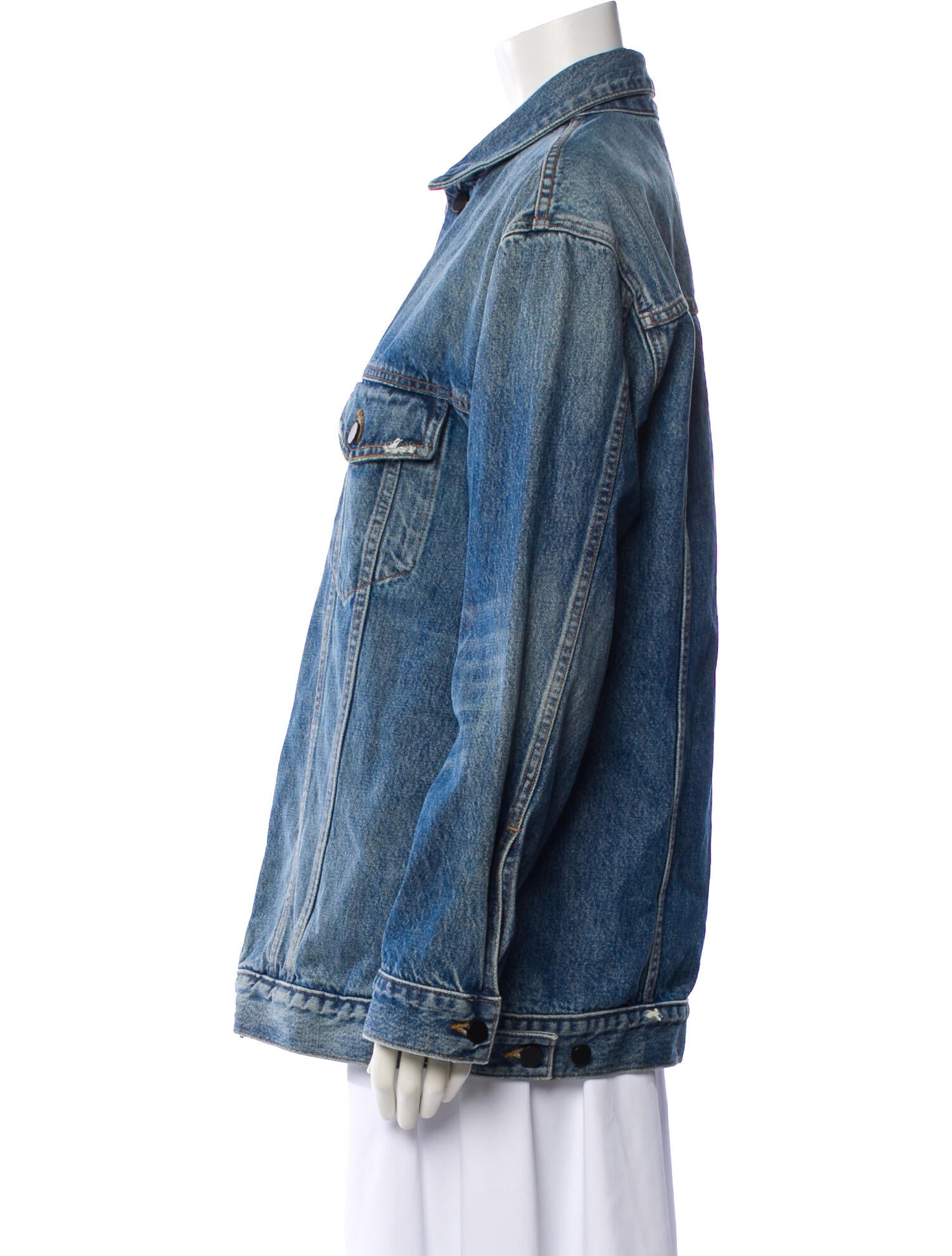 Denim x Alexander Wang Printed Denim Jacket
