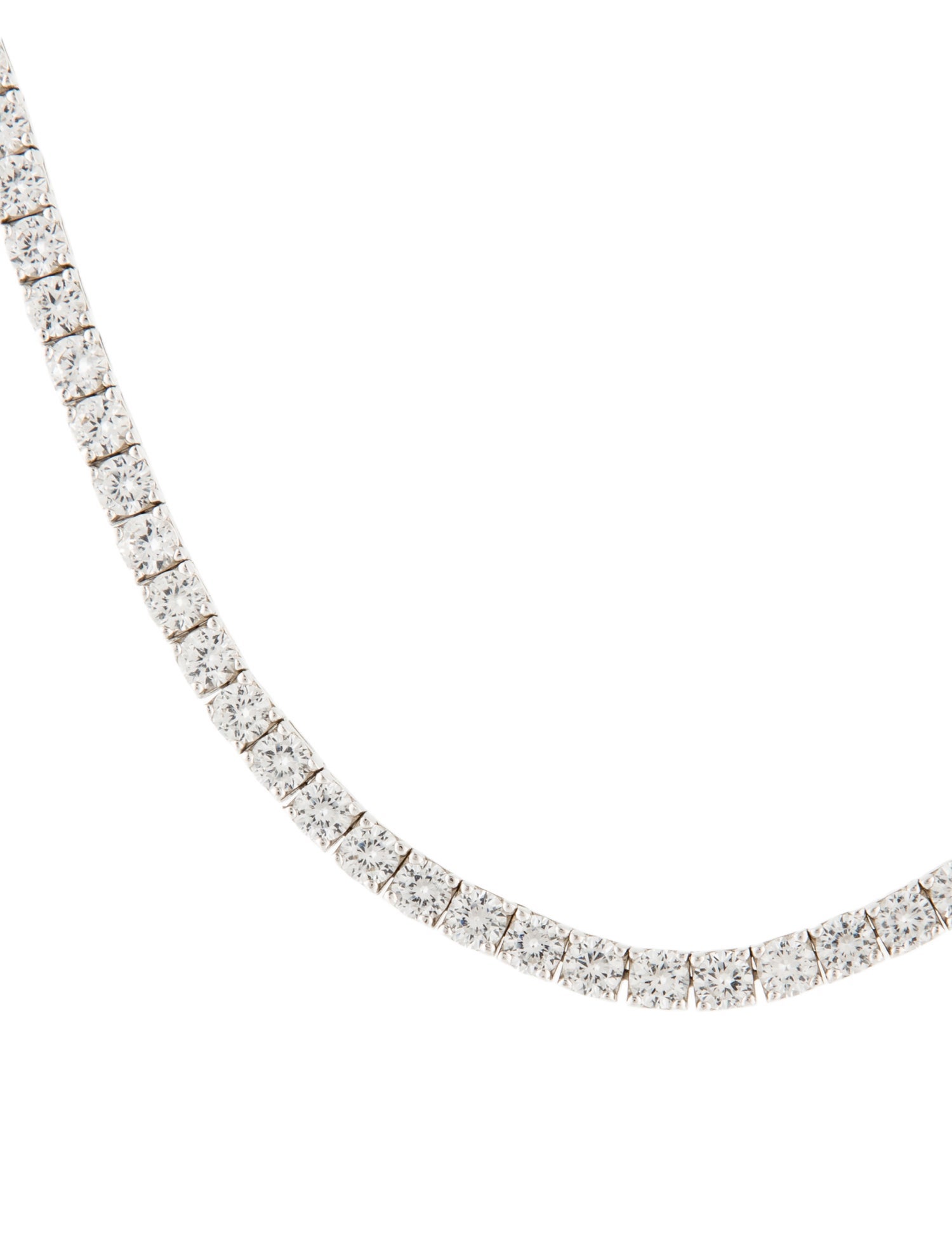Dorsey 20.00ctw Synthetic Sapphire Kate Rivière Necklace