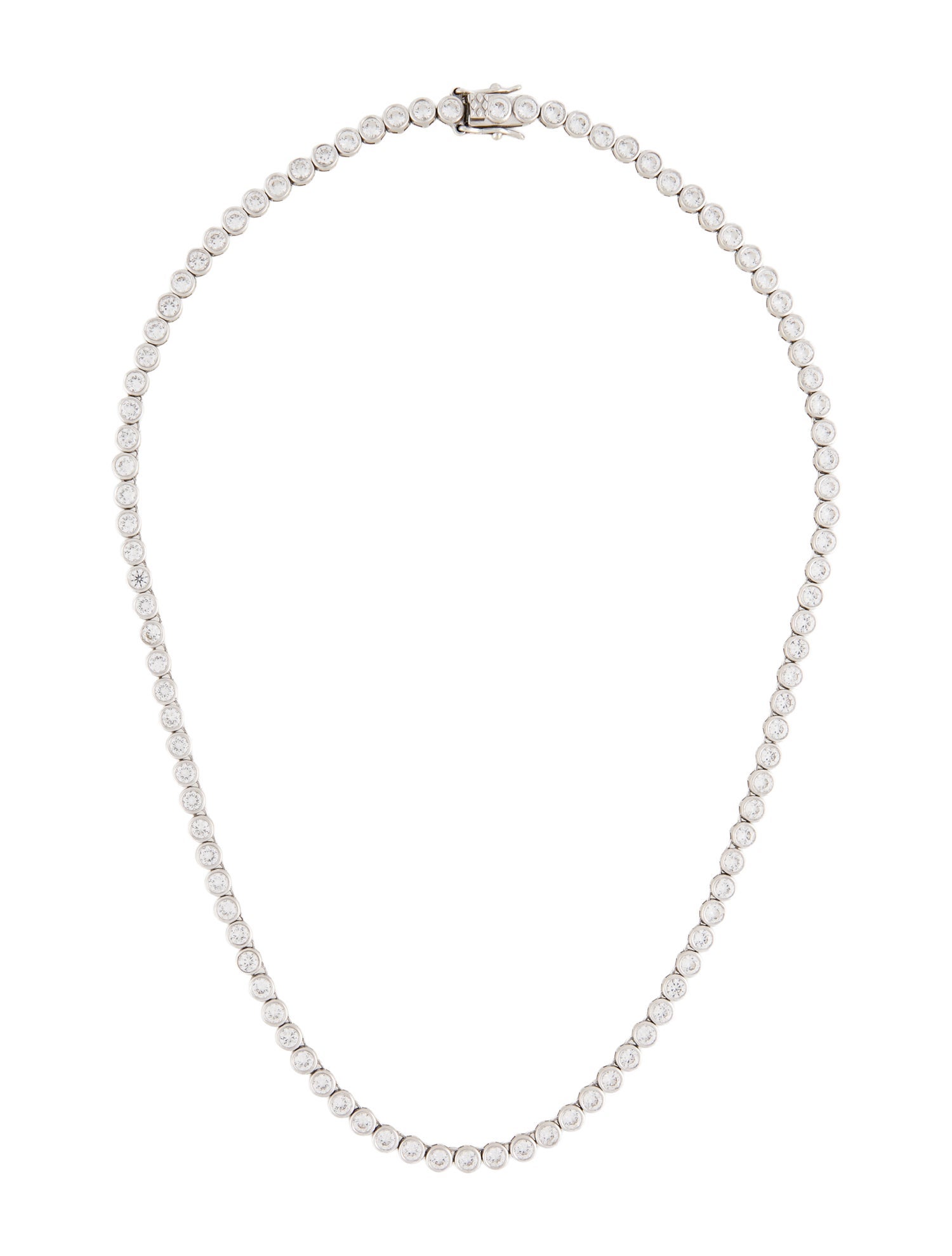 Dorsey Synthetic Sapphire James Bezel Necklace