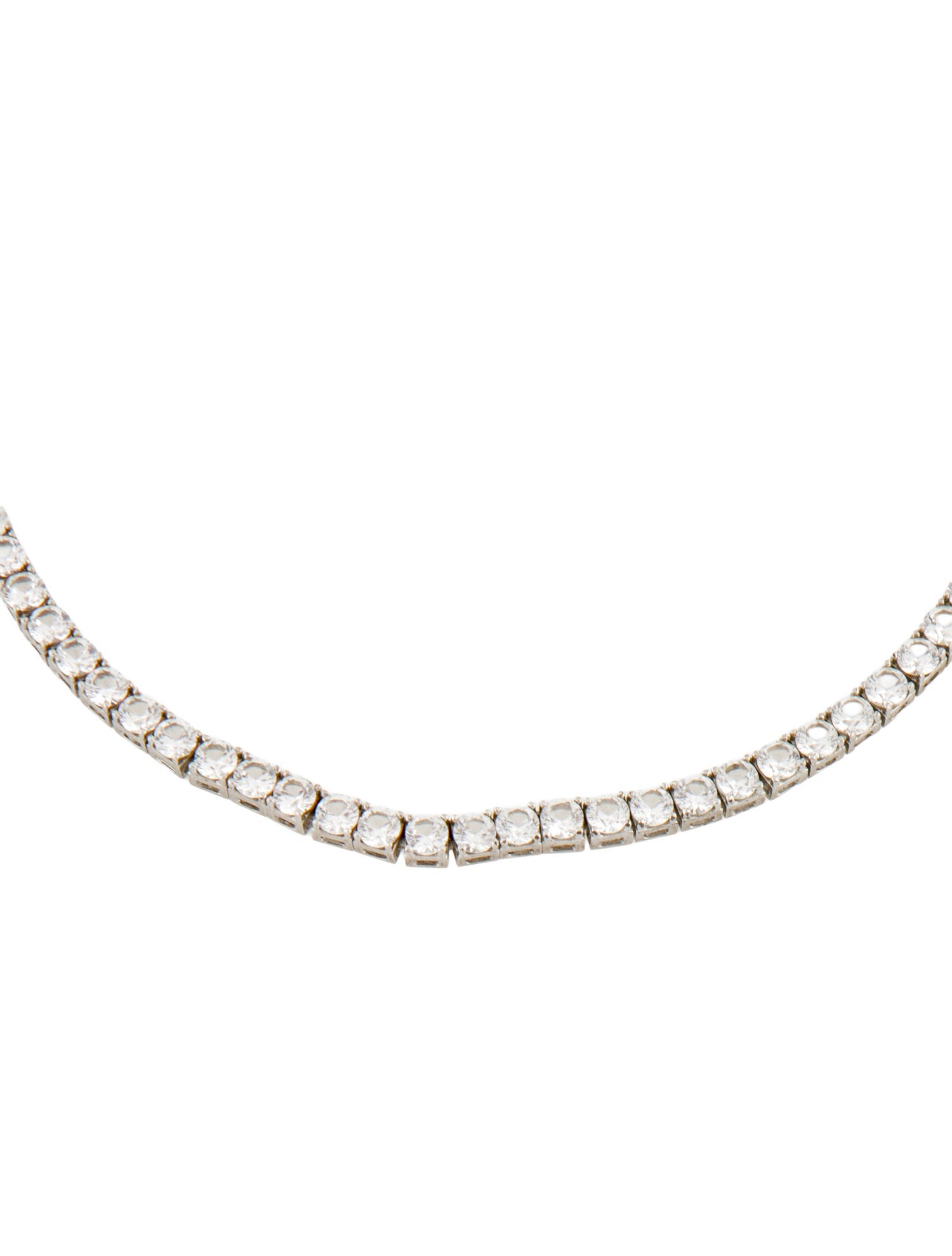 Dorsey 27.00ctw Synthetic Sapphire Kate Collar Necklace