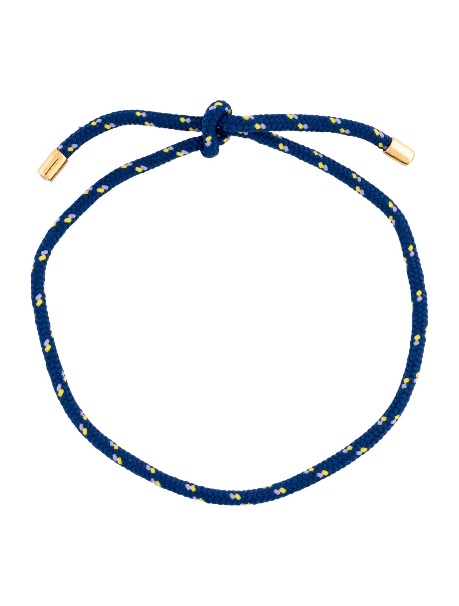 Dorsey Synthetic Sapphire Paracord Bleu Tie Anklet