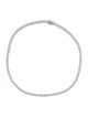 Dorsey 23.48ctw Synthetic Sapphire Kate Riviere Tennis Necklace