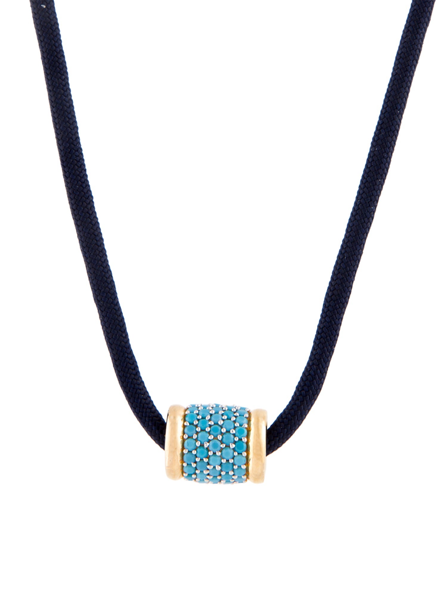 Dorsey Lab-Grown Diamond Marine Paracord Necklace