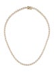 Dorsey 13.02ctw Lab-Grown Sapphire James Bezel Riviére Tennis Necklace
