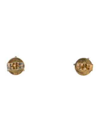 Dorsey 2.35ctw Synthetic Sapphire Stud Earrings