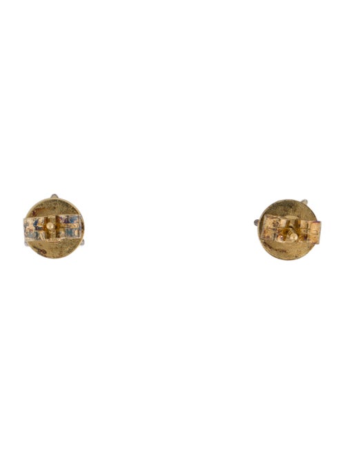Dorsey 2.35ctw Synthetic Sapphire Stud Earrings