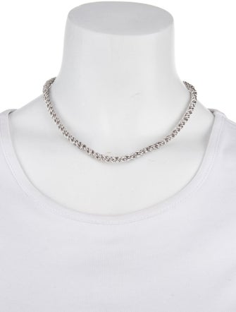 Dorsey Lab-Grown Diamond Torsion Chain Necklace