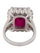 Dorsey Synthetic Ruby & Synthetic Sapphire Cocktail Ring