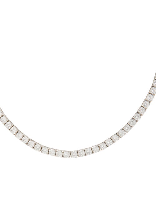 Dorsey 26.22ctw Synthetic Sapphire Kate Riviere Necklace