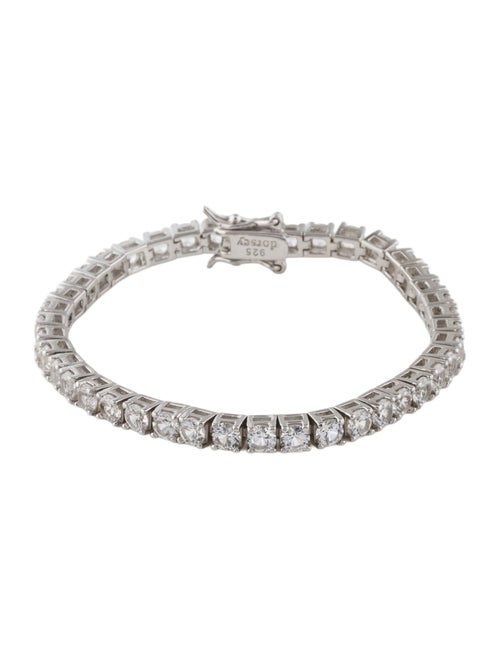 Dorsey 9.34ctw Synthetic Sapphire Kate Rivière Bracelet