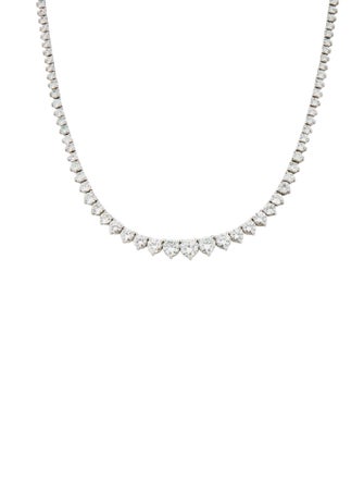 Dorsey 17.91ctw Synthetic Sapphire Campbell Riviere Necklace