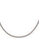 Dorsey 15.00ctw Synthetic Sapphire Collar Necklace