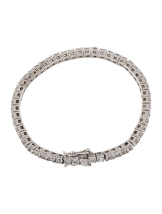 Dorsey Synthetic Sapphire Kate Riviere Tennis Bracelet
