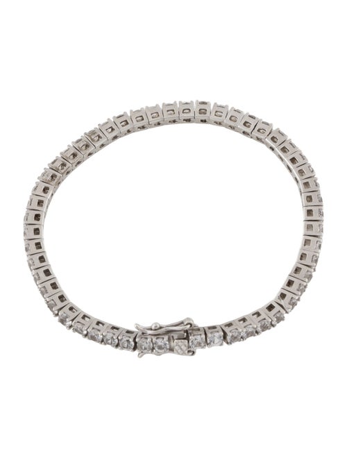 Dorsey Synthetic Sapphire Kate Riviere Tennis Bracelet