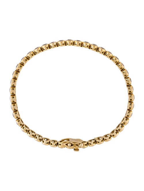 Dorsey Synthetic Sapphire James Bezel Riviere Bracelet