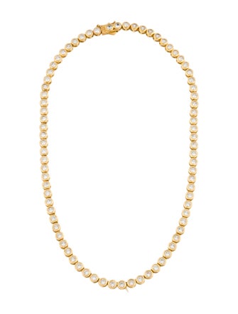 Dorsey Synthetic Sapphire James Bezel Rivière Necklace