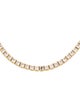 Dorsey White Sapphire Tennis Necklace