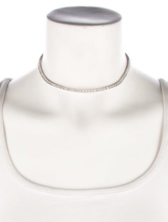 Dorsey 11.80ctw Synthetic Sapphire Moss Rivière Necklace