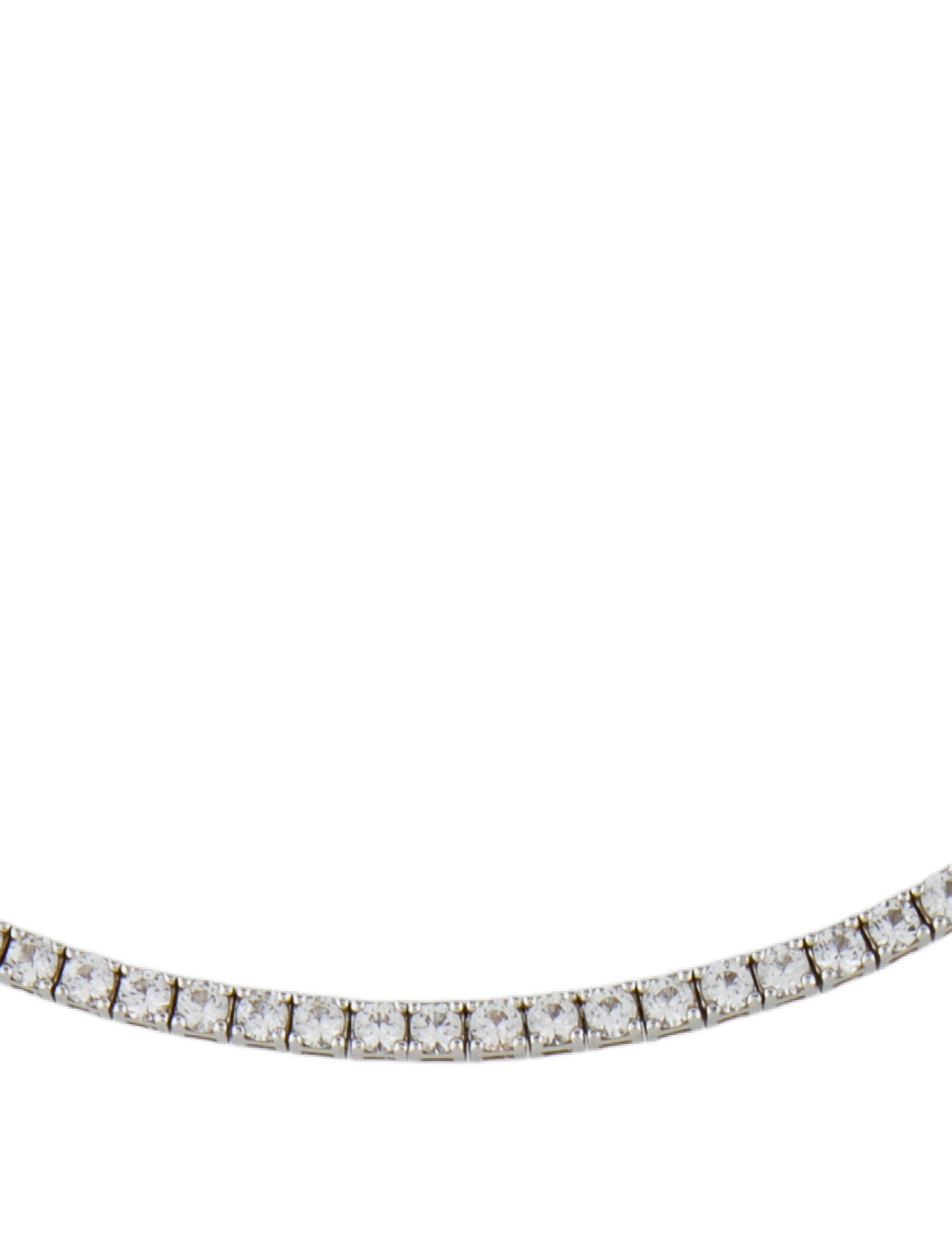 Dorsey Synthetic Sapphire Riviere Collar Necklace