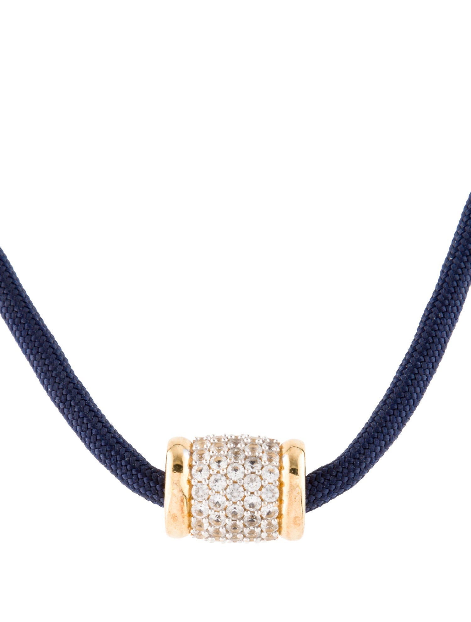 Dorsey Sapphire Yves Lab Paracord Bolo Necklace