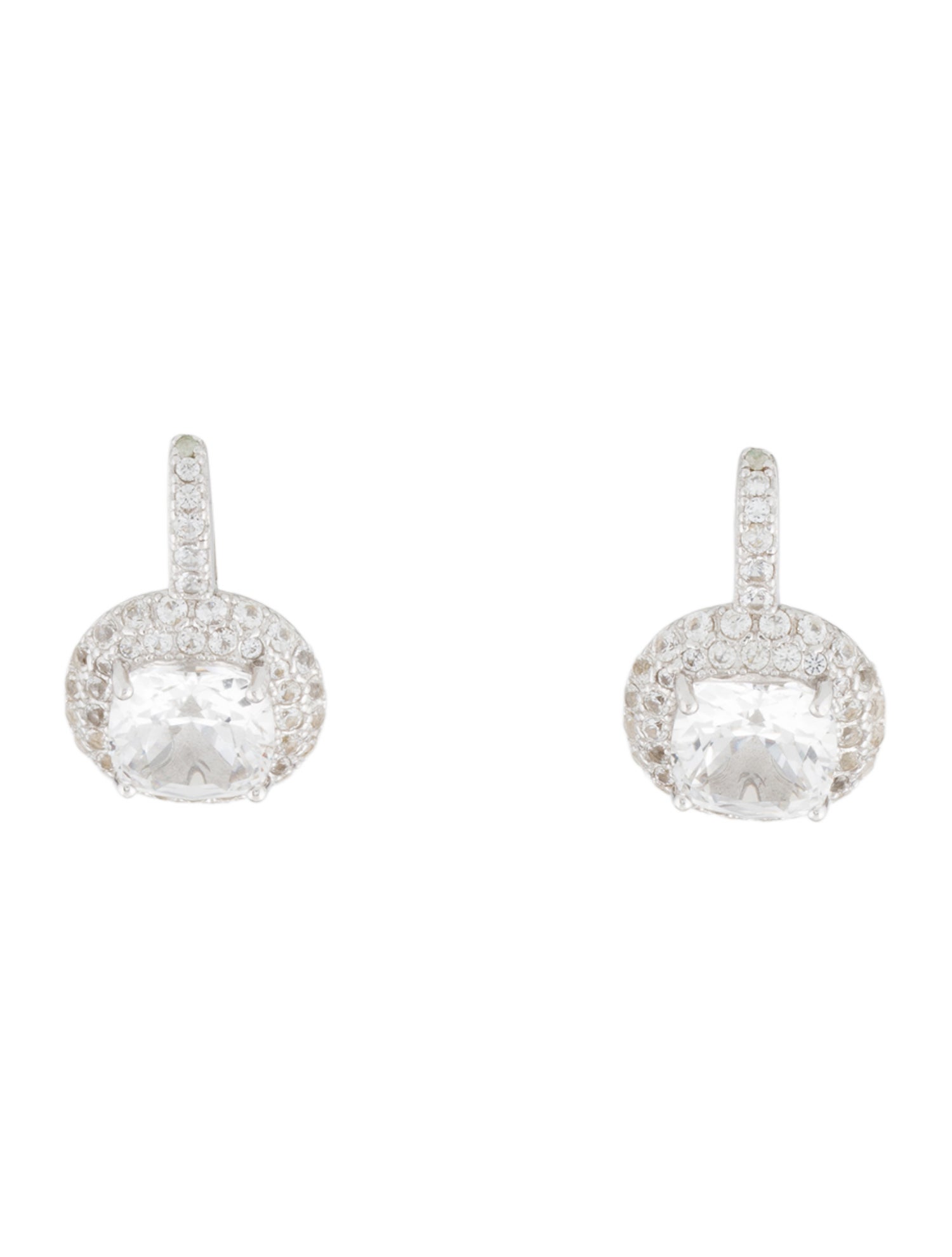 Dorsey 7.20ctw Synthetic Sapphire Drop earrings