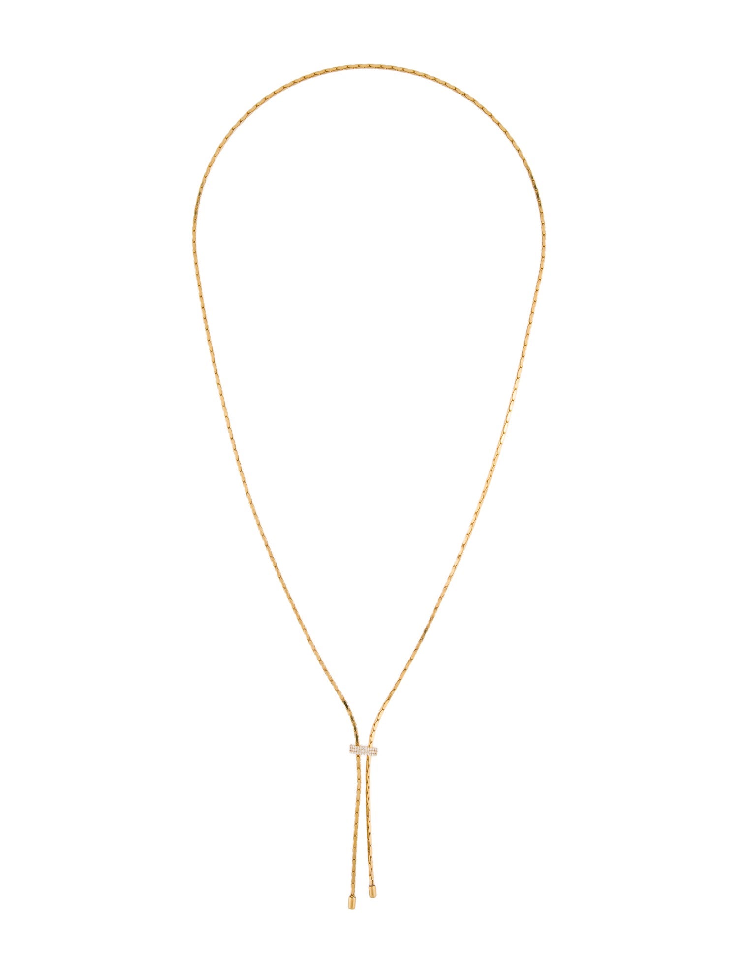 Dorsey Synthetic Moissanite Linnea Lariat Necklace