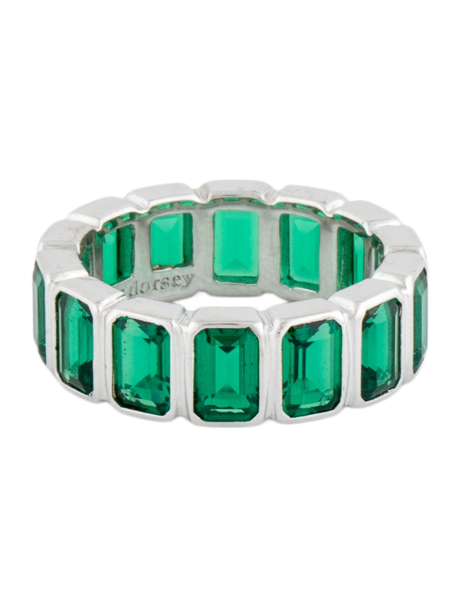 Dorsey Crystal Eternity Band