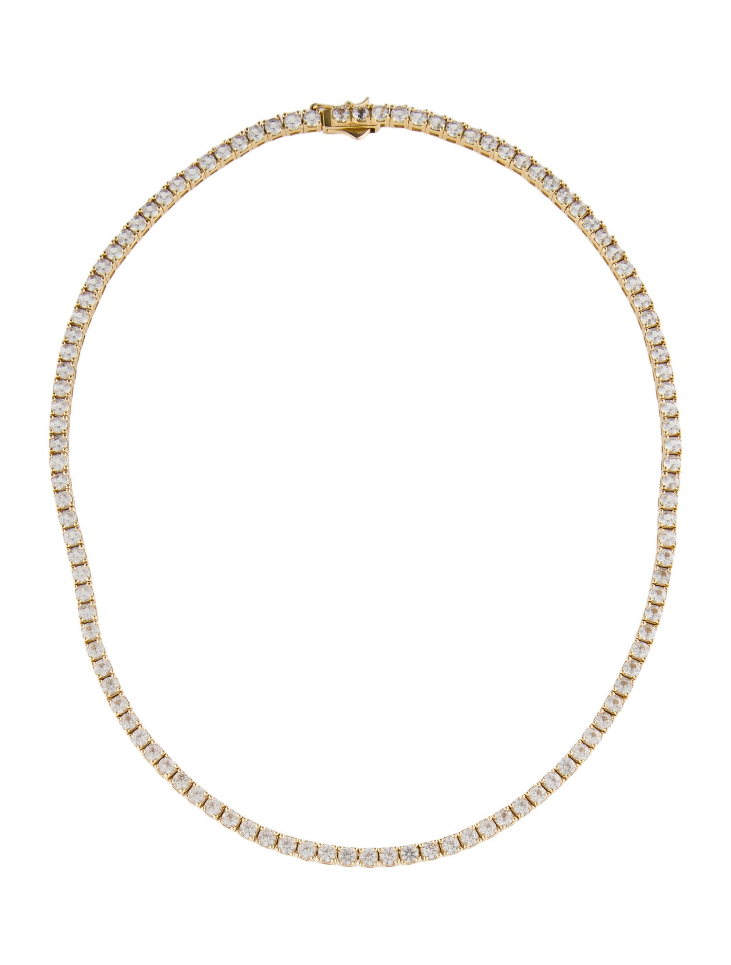 Dorsey 11.80ctw Synthetic Sapphire Kate Riviere Collar Necklace