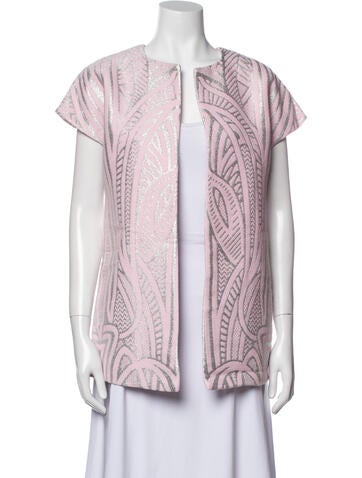 Daizy Shely Jackets Printed Evening Jacket It38, US2 | XS