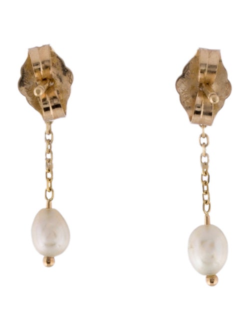 WWAKE 14K Pearl & Opal Large Shower Drop Earrings