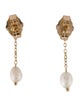 WWAKE 14K Pearl & Opal Large Shower Drop Earrings