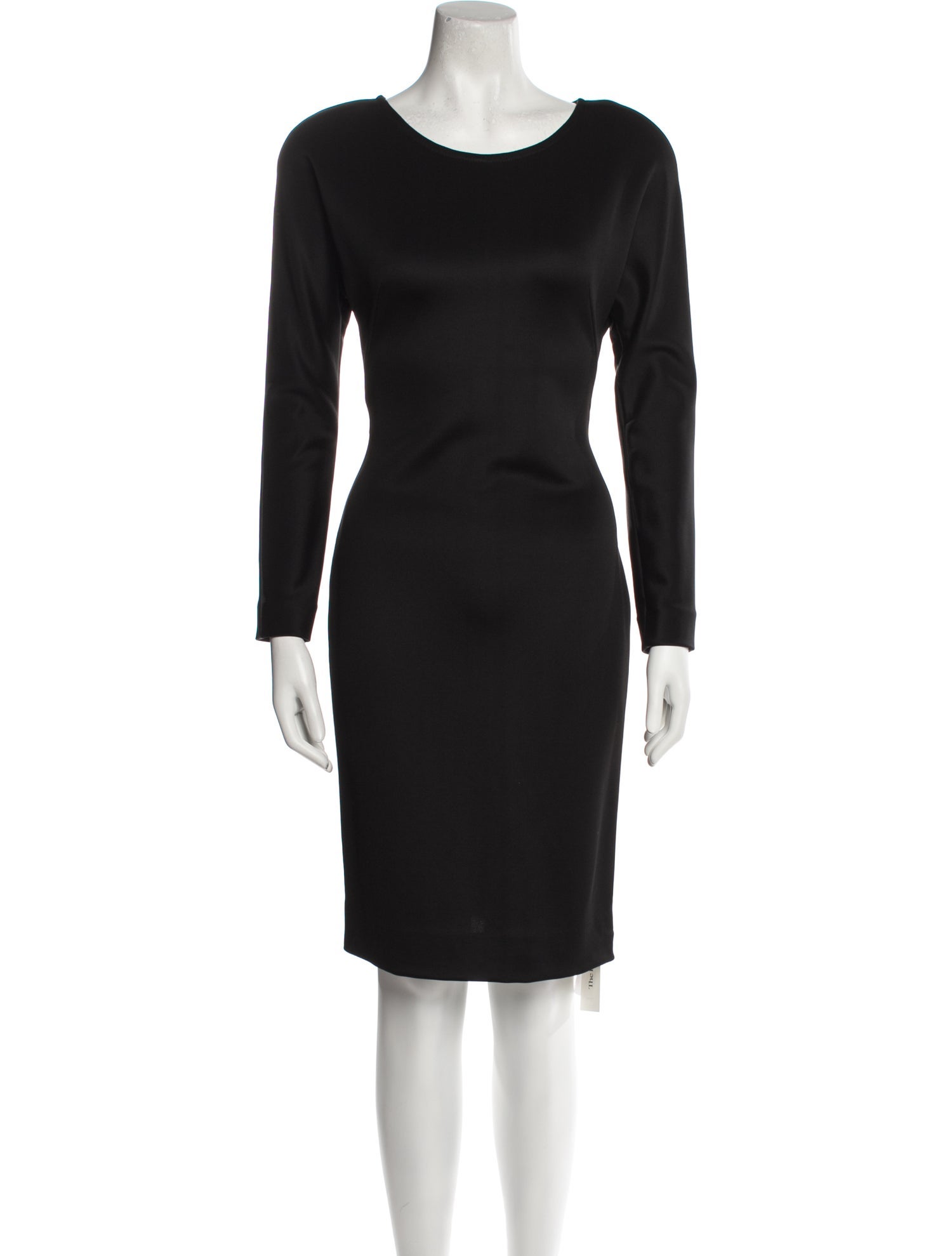 Elisha Abargel Bateau Neckline Knee-Length Dress