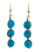 Earrings 14K Agate Drop Earrings