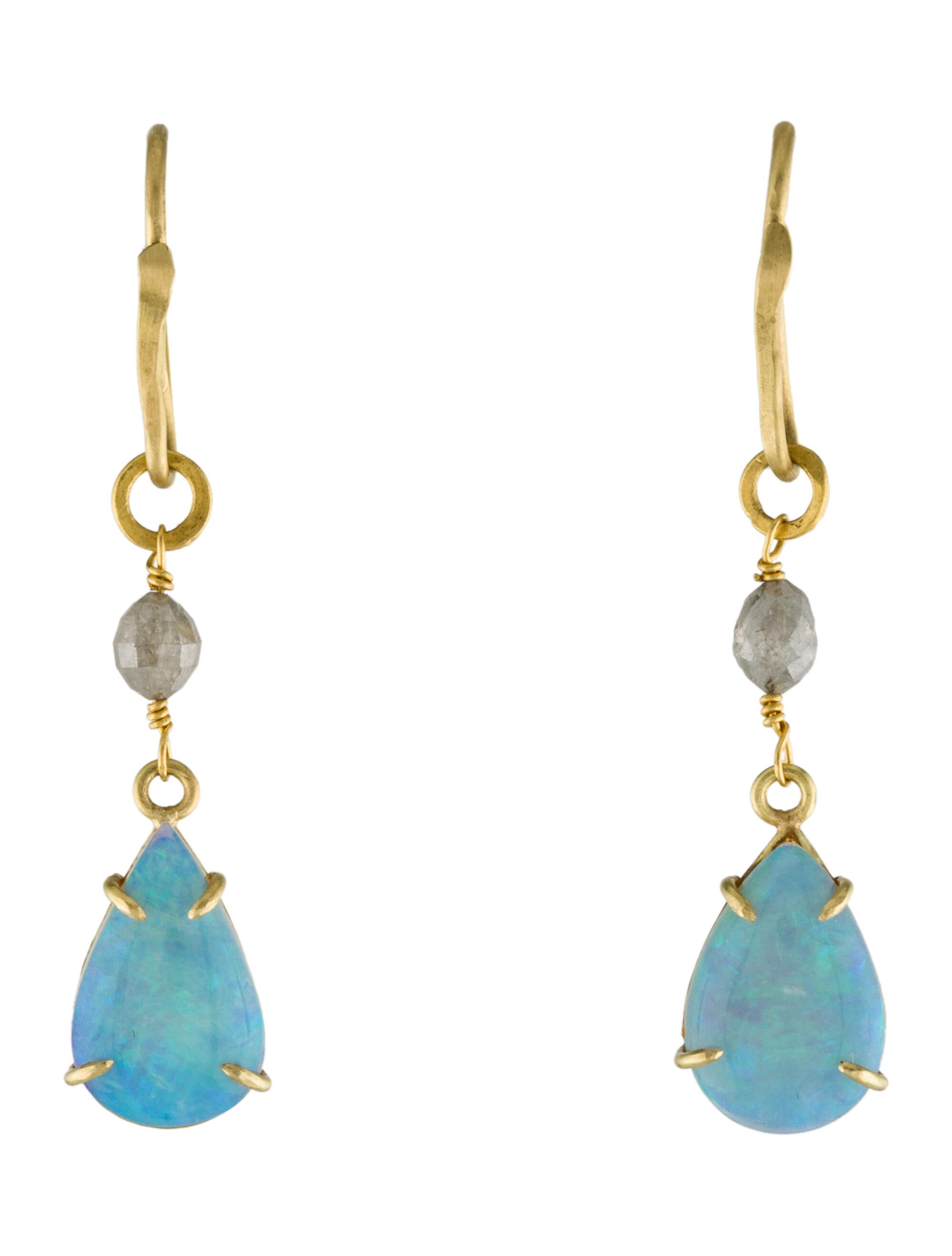 Tiffany & Co. Signature X Diamond Drop Earrings Gold, 18K Yellow Gold