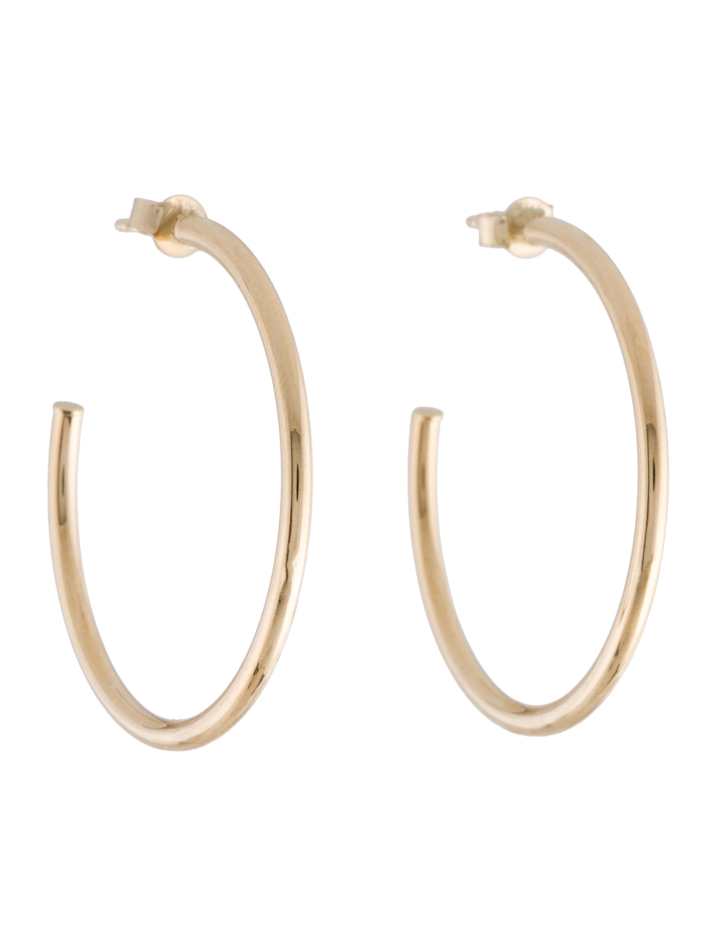 Dean Davidson Midi Dune Hoop Earrings 22K Yellow GoldPlated Hoop