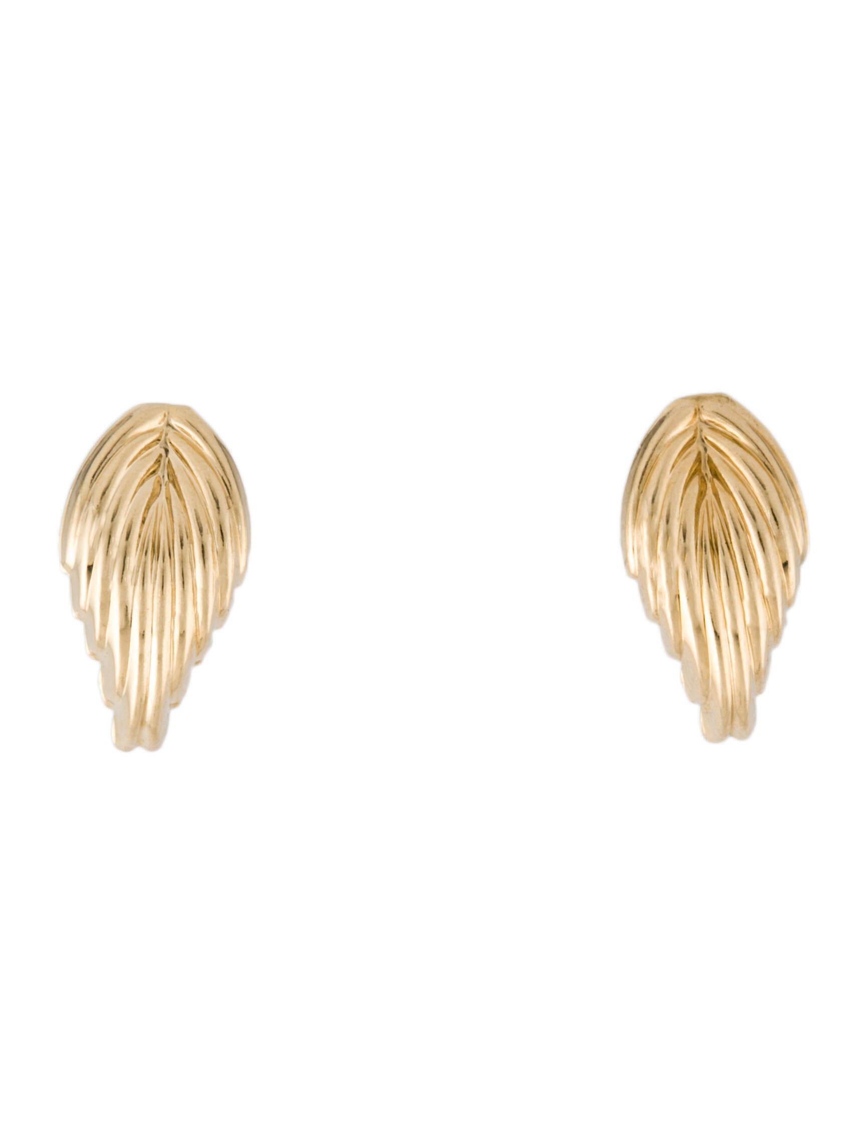 David Yurman Sculpted Cable Stud Earrings - 18K White Gold Stud ...