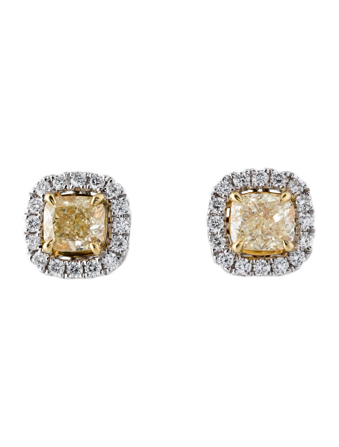Earrings 18K Diamond Stud Earrings