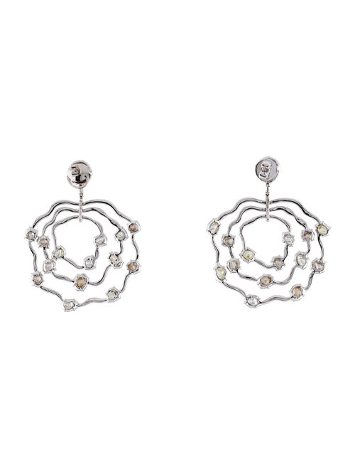 Earrings 18K Diamond Statement Drop Earrings