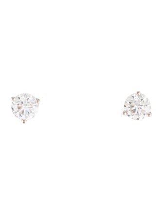 Earrings 14K 1.47ctw Diamond Studs