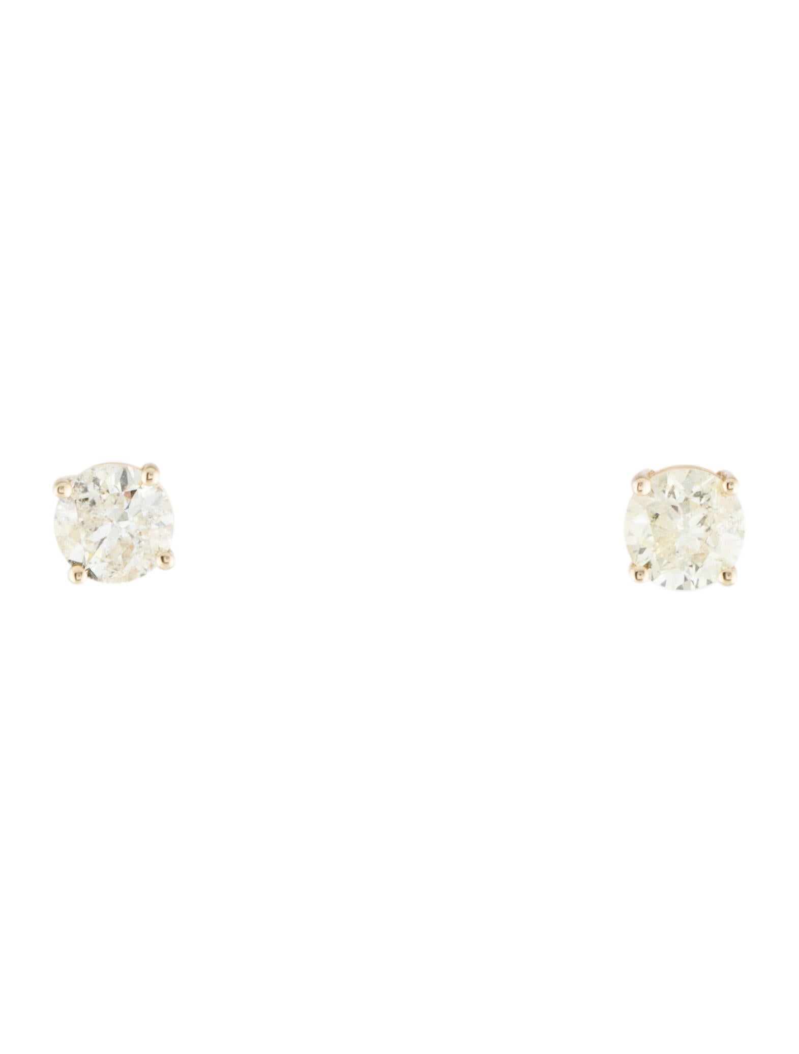 Earrings 14K 1.39ctw Diamond Stud