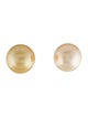 Earrings 18K Dyed Pearl Mismatched Studs