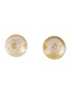 Earrings 18K Dyed Pearl Mismatched Studs