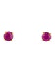 Earrings 14K Ruby Stud Earrings