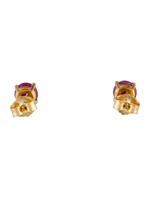 Earrings 14K Ruby Stud Earrings